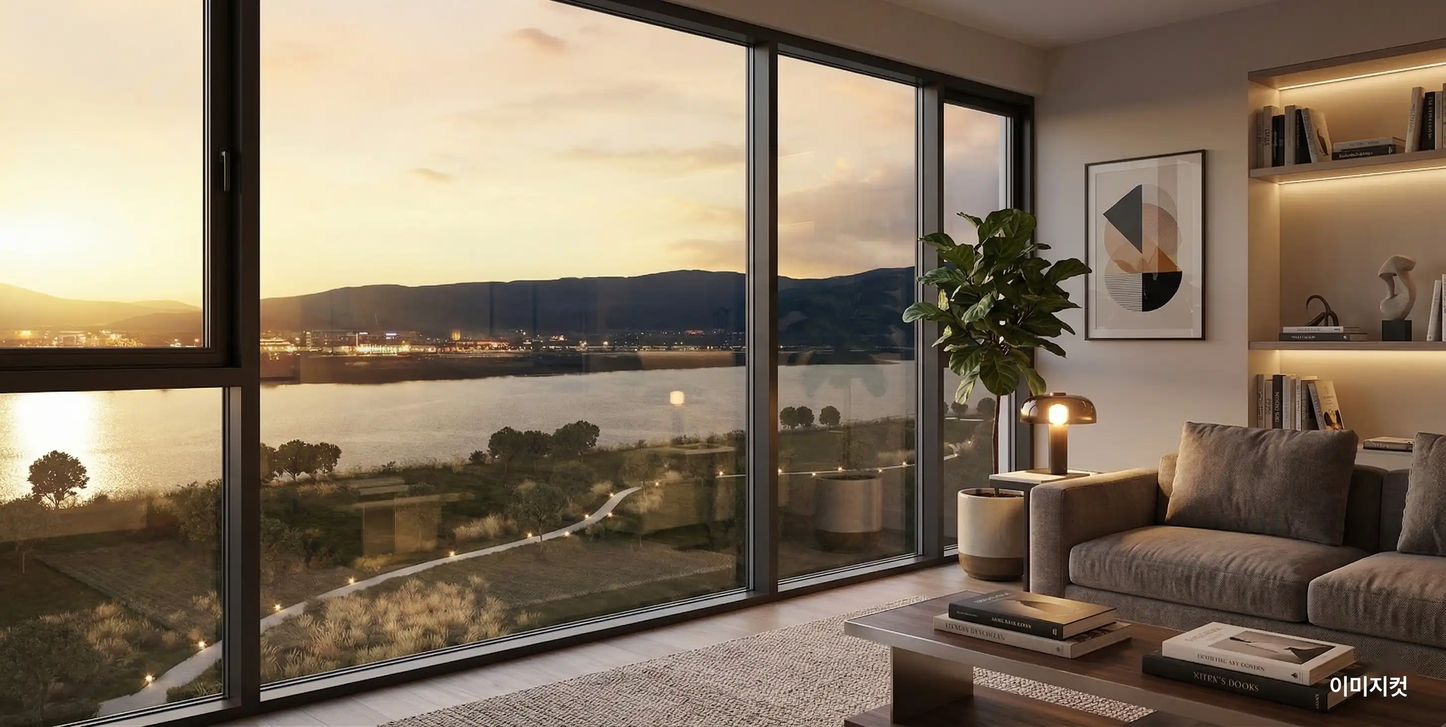 서낙동강 수변공원 전경